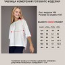 Школьная футболка с кантом белая 